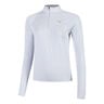 Velocity Cloudspun 1/4 Zip Hardloopshirt Dames-Blauw