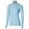 Core Impulse Half Zip Hardloopshirt Dames-lichtblauw