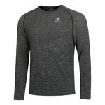 Odlo Kleding Odlo Crew Neck Essential Seamless Longsleeve Heren-Grijs