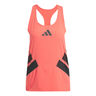 Road To Records Tanktop Dames-Koraal,Zwart