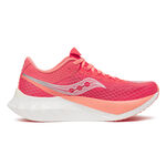 Saucony Hardloopschoenen Saucony Endorphin Pro 4 Wedstrijdschoen Dames-Koraal