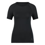 Odlo Kleding Odlo BL Top Crew Neck Performance Light Eco Hardloopshirt Dames-Zwart