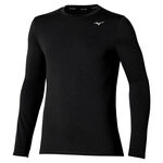 Mizuno Kleding Mizuno Core Impulse Hardloopshirt Heren - zwart, 