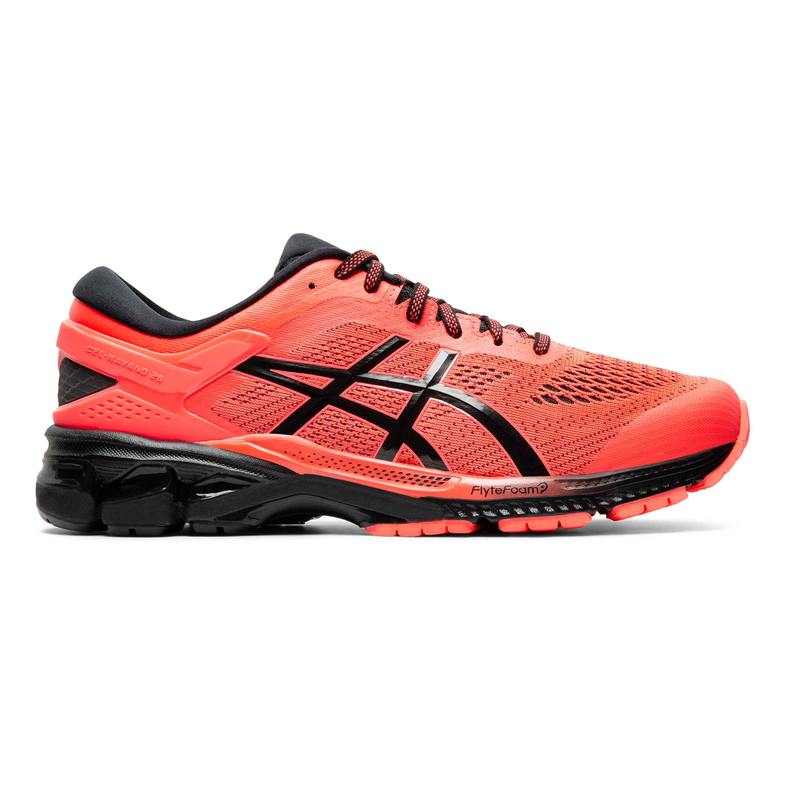 ASICS Gel Kayano 26 Stabiliteitsschoen Heren Koraal Zwart online