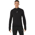 ASICS Kleding ASICS Road Winter Seamless Hardloopshirt Heren-zwart