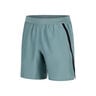 Launch 7in Hardloopshorts Heren - blaugrau, zwart