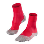 Falke Kleding Falke RU4 Endurance Hardloopsokken Dames-rood, grijs