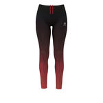 Odlo Kleding Odlo Print Tight Dames-Rood