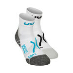 UYN Kleding UYN Super Fast Hardloopsokken Verpakking 2 Stuks Dames-Wit,Turkoois
