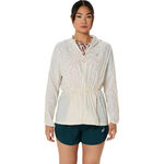 ASICS Kleding ASICS Road Packable Hardloopjas Dames-Crème
