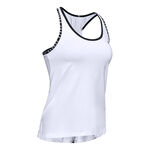 Under Armour Kleding Under Armour Knockout Tanktop Dames-Wit,Zwart
