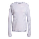 adidas Kleding adidas Terrex XPR Hardloopshirt Dames-Mauve