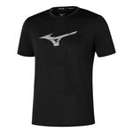 Mizuno Kleding Mizuno Core RB Hardloopshirt Heren-Zwart