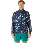ASICS Kleding ASICS Road Lite-Show Hardloopjas Heren-Donkerblauw,Veelkleurig