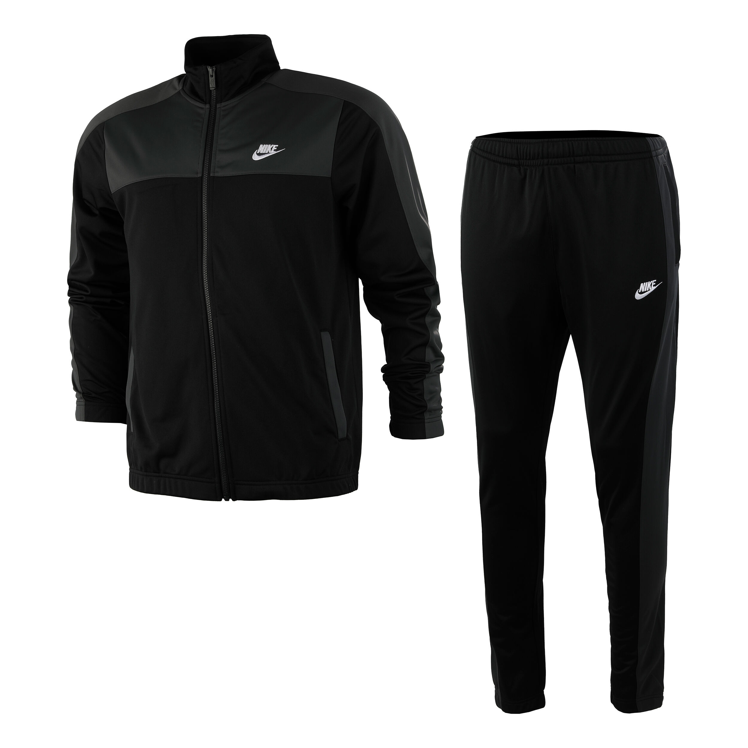 Nike Sportswear Sport Essentials Trainingspak Heren Zwart Grijs online kopen Running Point NL