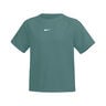 Big T-shirt Jongens - petrolblauw, wit