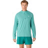 Road Lite-Show 1/2 Zip Hardloopshirt Heren-Turkoois