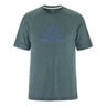 Pro Trail Wool Hardloopshirt Heren-Blaugrau
