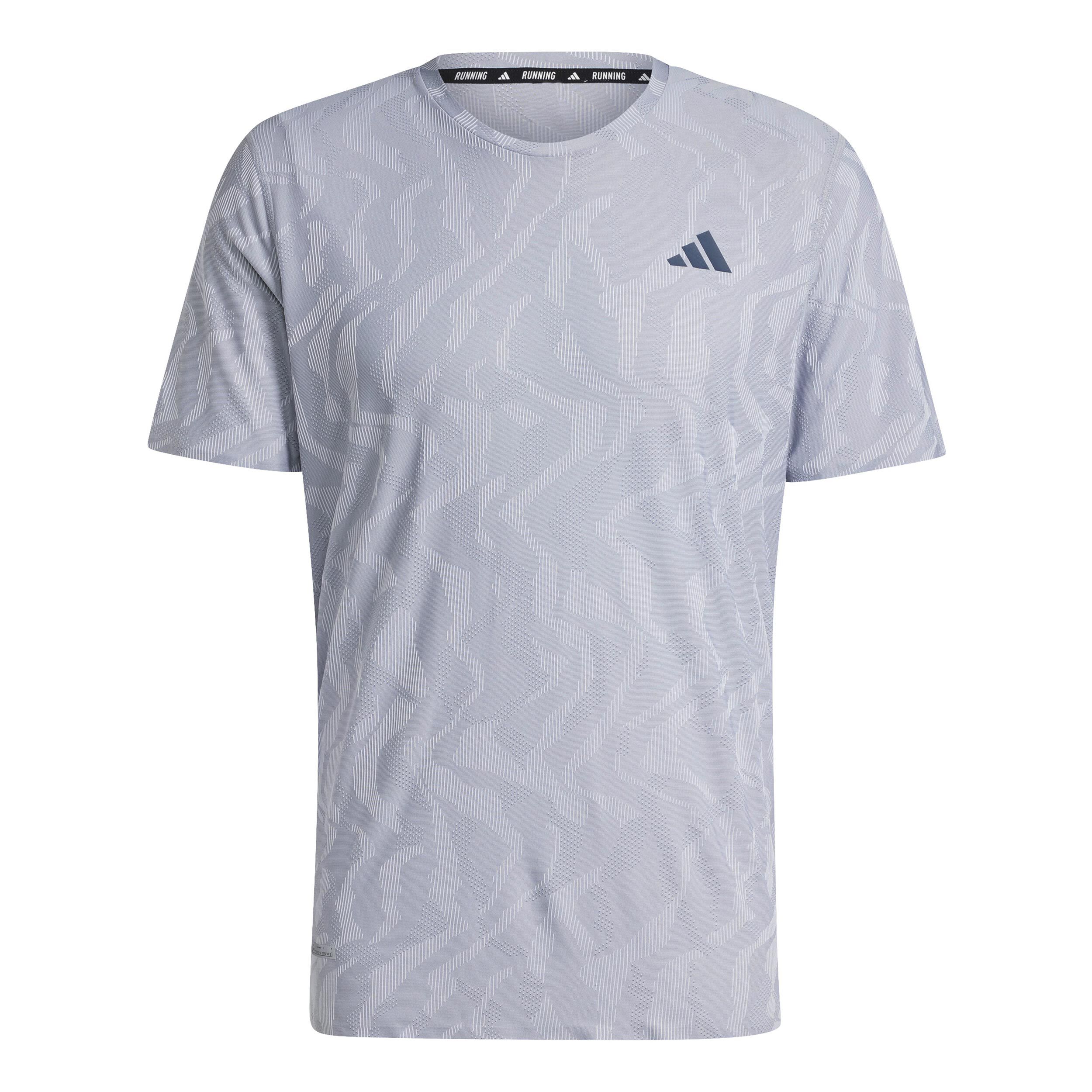 adidas Ultimate Engineered Hardloopshirt Heren Zilver online kopen Running Point NL