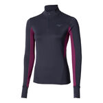 Mizuno Kleding Mizuno Active Warmalite Half Zip Hardloopshirt Dames-Blauw