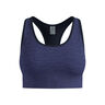 Seamless Medium Padded Sport-bh Dames-Blauw