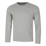 Nike Kleding Nike Dri-Fit Miler Dri-Fit Miler UV Hardloopshirt Heren-Donkergrijs