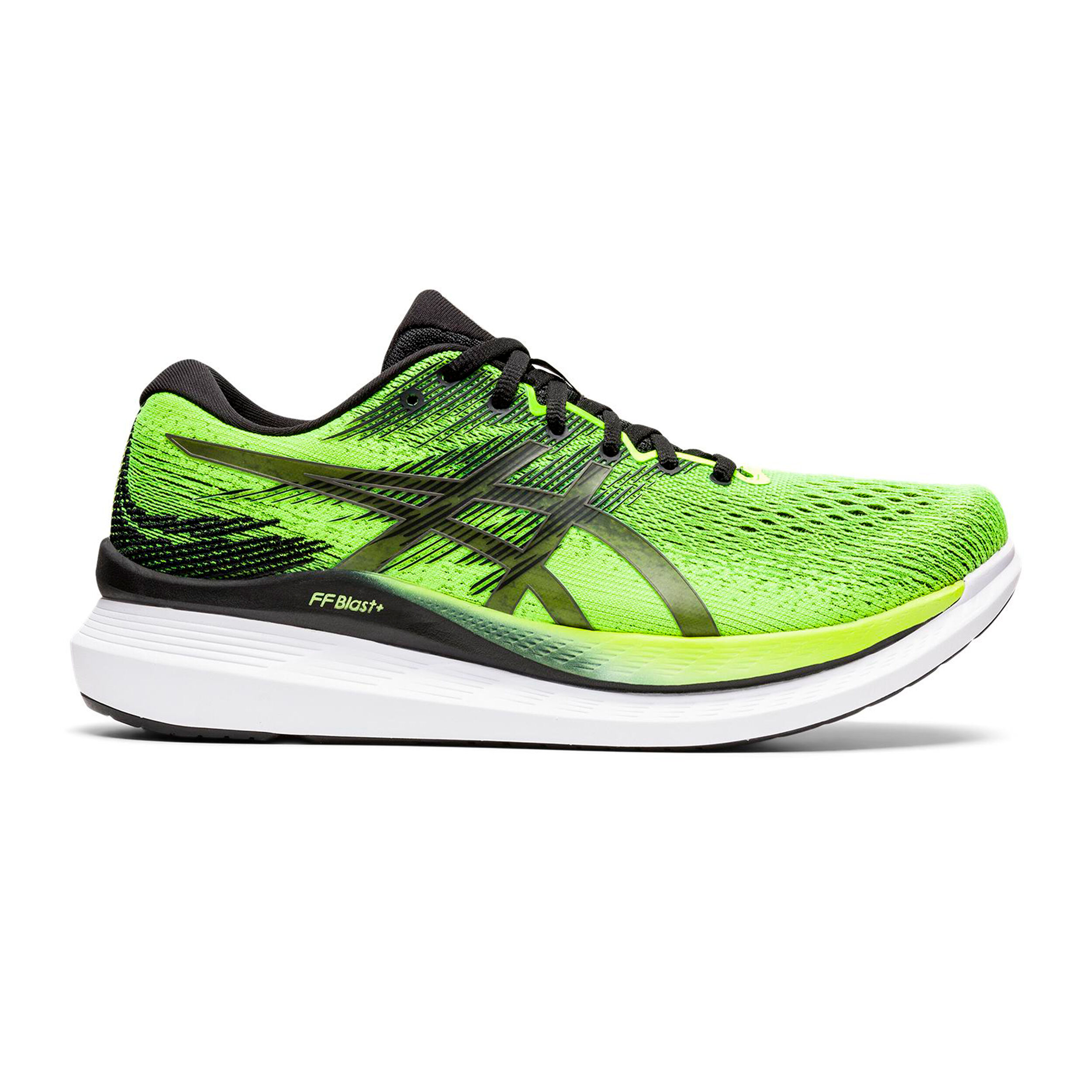 ASICS Glideride 3 Neutrale Schoen Heren Groen Zwart online kopen Running Point NL