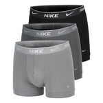 Nike Kleding Nike Everyday Cotton Stretch Boxershort Heren-Zwart,Grijs