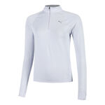 Puma Kleding Puma Velocity Cloudspun 1/4 Zip Hardloopshirt Dames-Blauw