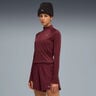 Velocity Cloudspun 1/4 Zip Hardloopshirt Dames-Rood