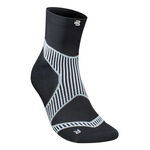 Bauerfeind Kleding Bauerfeind Performance Mid Cut Hardloopsokken Dames-Zwart,Wit