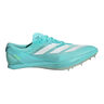 Adizero Finesse Spikes-Turkoois,Wit