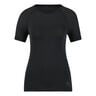 BL Top Crew Neck Performance Light Eco Hardloopshirt Dames-Zwart