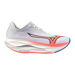Mizuno Hardloopschoenen Mizuno Wave Rebellion Flash 3 Wedstrijdschoen Dames - wit, koraal