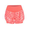 Road AOP 2in1 3.5in Hardloopshorts Dames-oranje