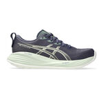 ASICS Hardloopschoenen ASICS Gel-Cumulus 27 Neutrale Schoen Dames-Blaugrau,Crème