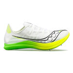 Saucony Hardloopschoenen Saucony Terminal VT Spikes Dames-Wit,Neongroen