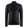 Core Gain Midlayer Hardloopshirt Heren-Zwart