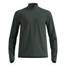 Essential Thermal Midlayer 1/2 Zip Hardloopshirt Heren-Olijf