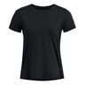 Laser SS Hardloopshirt Dames-Zwart