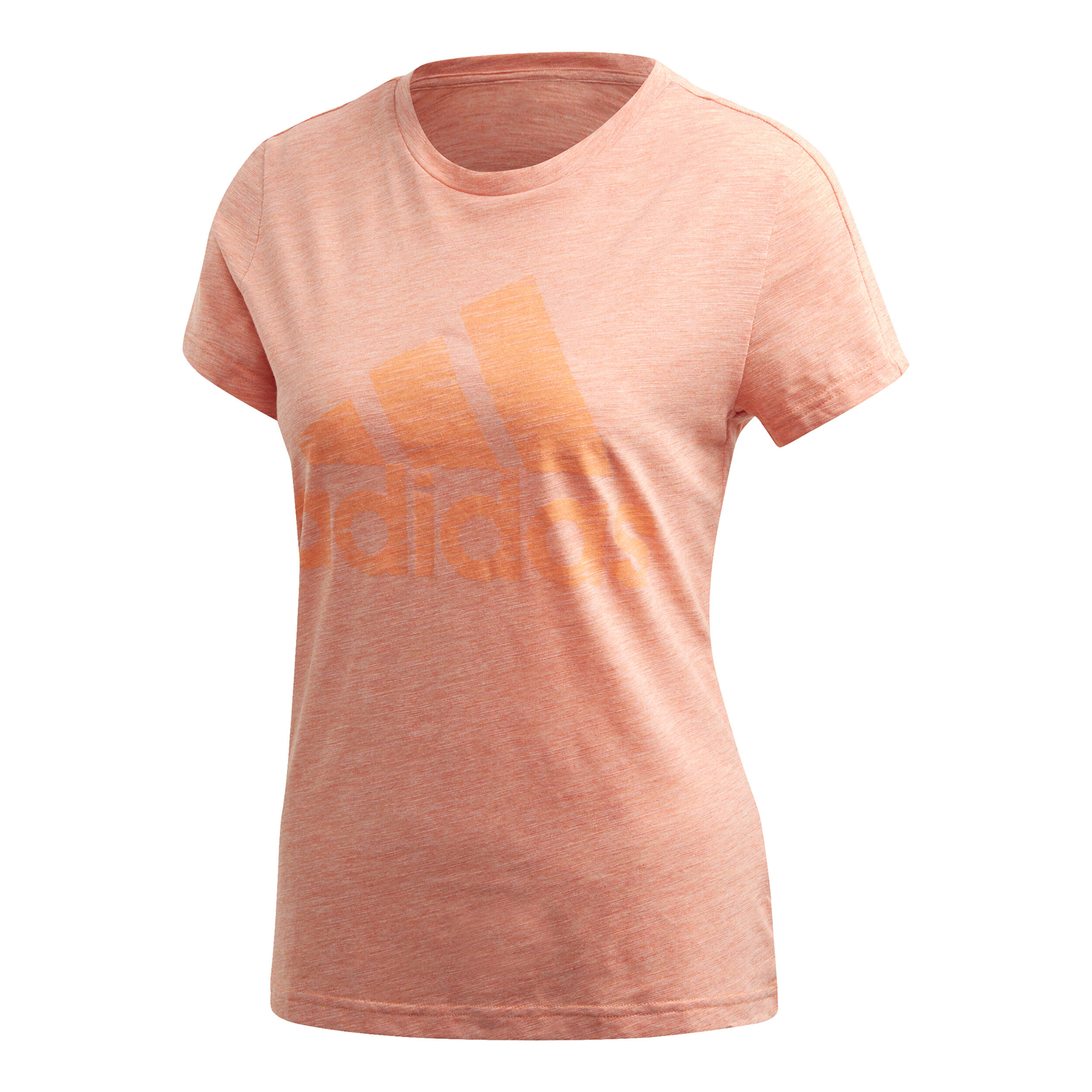 Adidas shirt top dames abrikoos