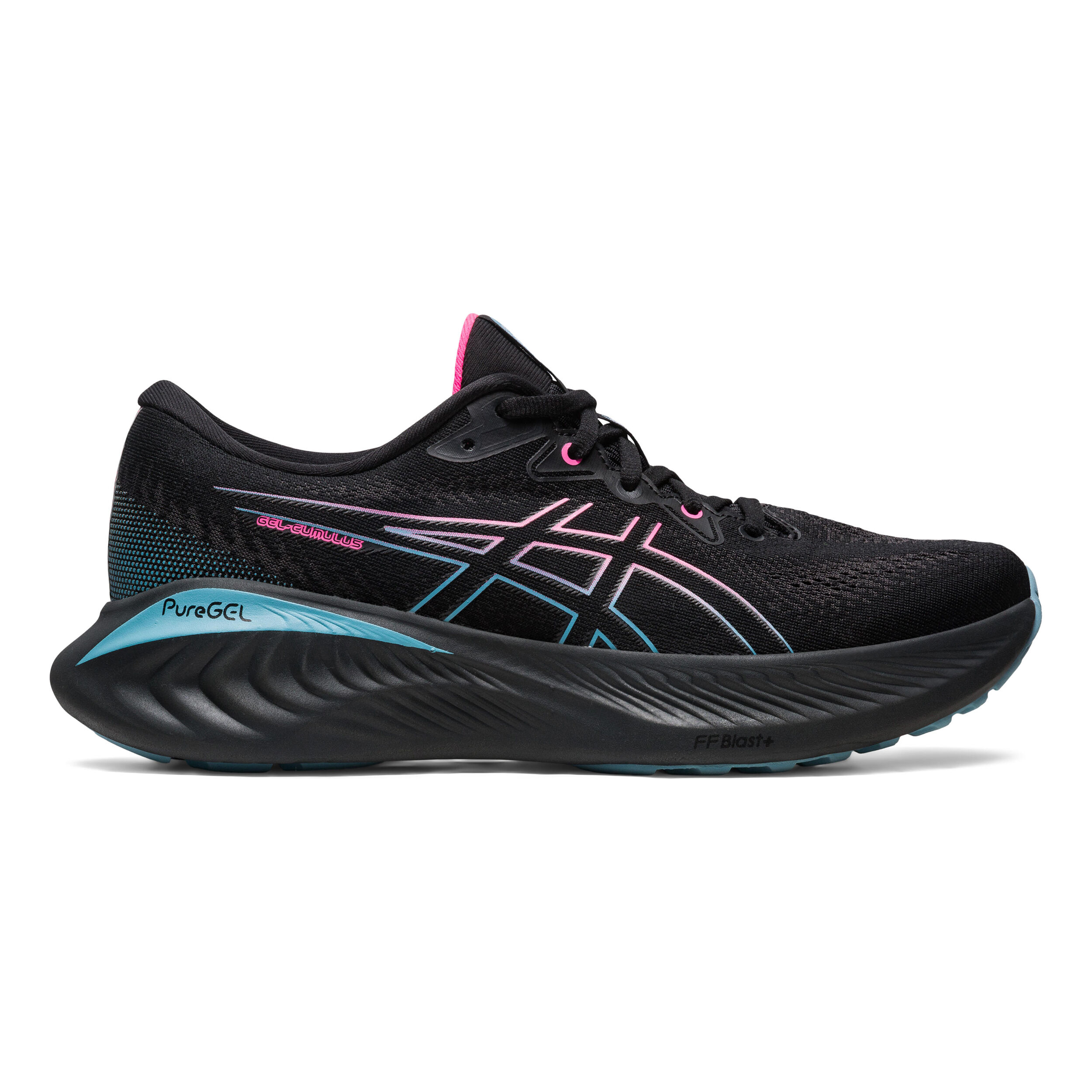 ASICS Gel Cumulus 25 GTX Neutrale Schoen Dames Zwart Pink online kopen Running Point NL
