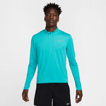 Nike Kleding Nike Pacer Half-Zip Hardloopshirt Heren-Turkoois