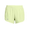 Fly By 3in Hardloopshorts Dames-Groen
