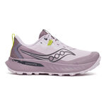 Saucony Hardloopschoenen Saucony Peregrine 15 Trailschoen Dames-Paars