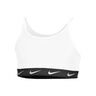 Dri-Fit Big Kids Sport-bh Meisjes-Wit,Zwart