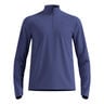 Essential Thermal Midlayer 1/2 Zip Hardloopshirt Heren - blauw, 