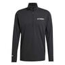 Terrex XPR Half-Zip Hardloopshirt Heren-Zwart