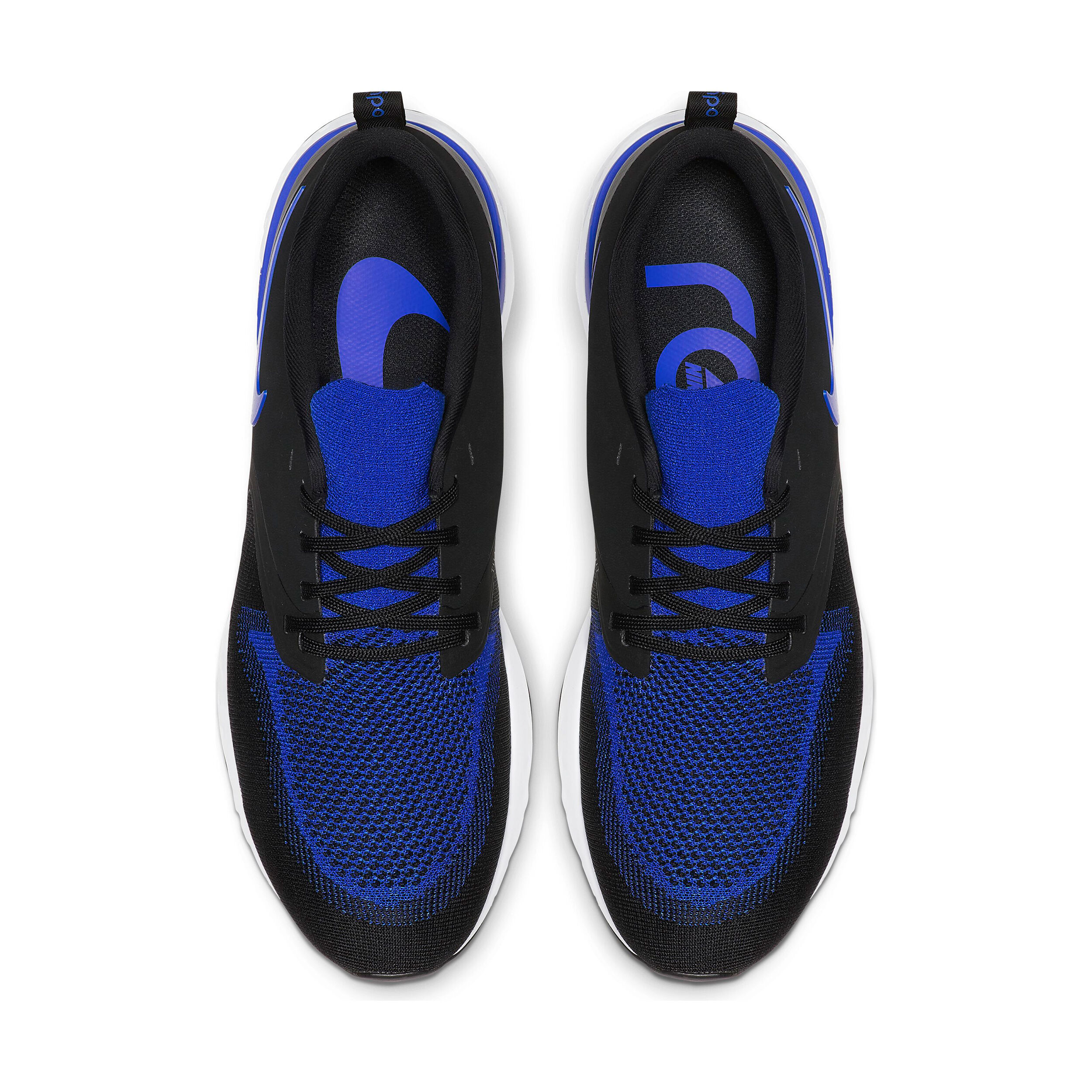 Nike Odyssey React 2 Flyknit Neutrale Schoen Heren Zwart Blauw online kopen Running Point NL