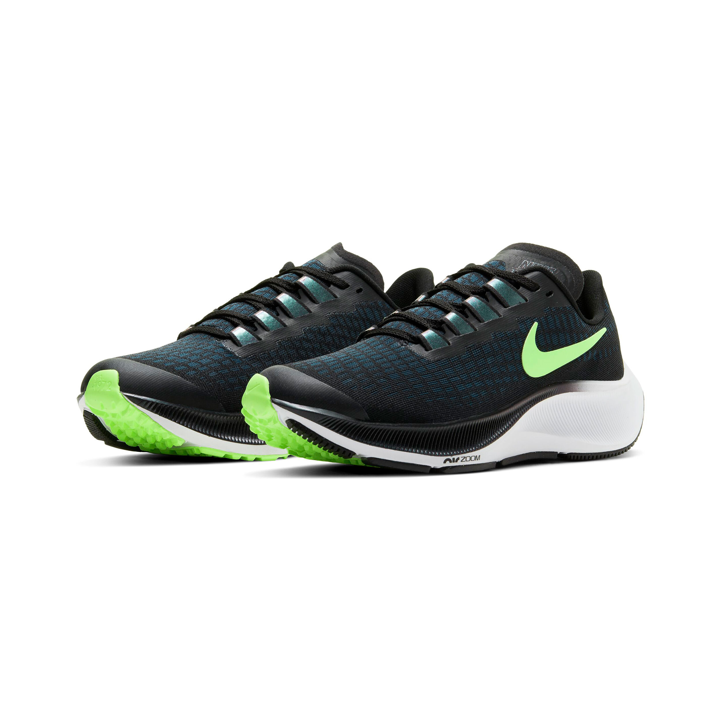 Nike Air Zoom Pegasus 37 Neutrale Schoen Kinderen Zwart Neongroen online kopen Running Point NL